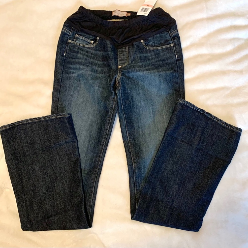 NWT Paige Denim bootcut maternity jeans